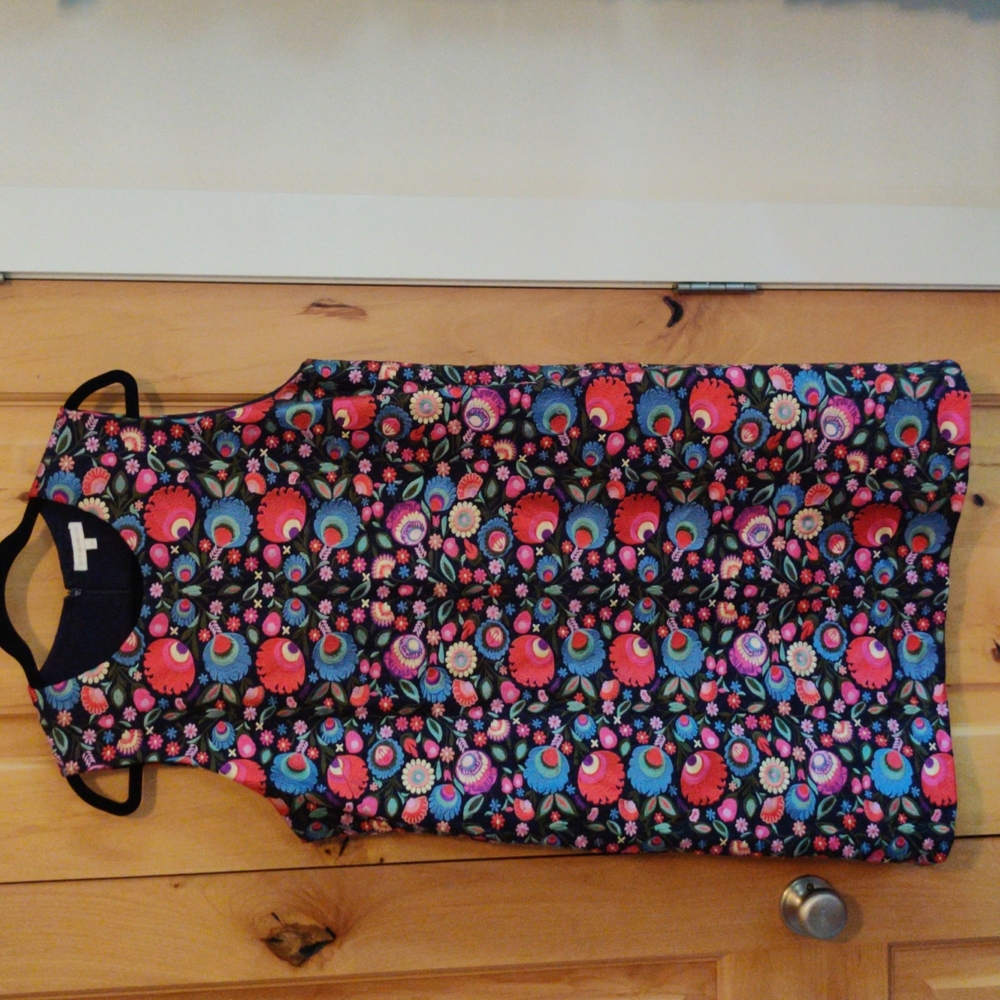 Ann Mashburn XL embroidered shift dress